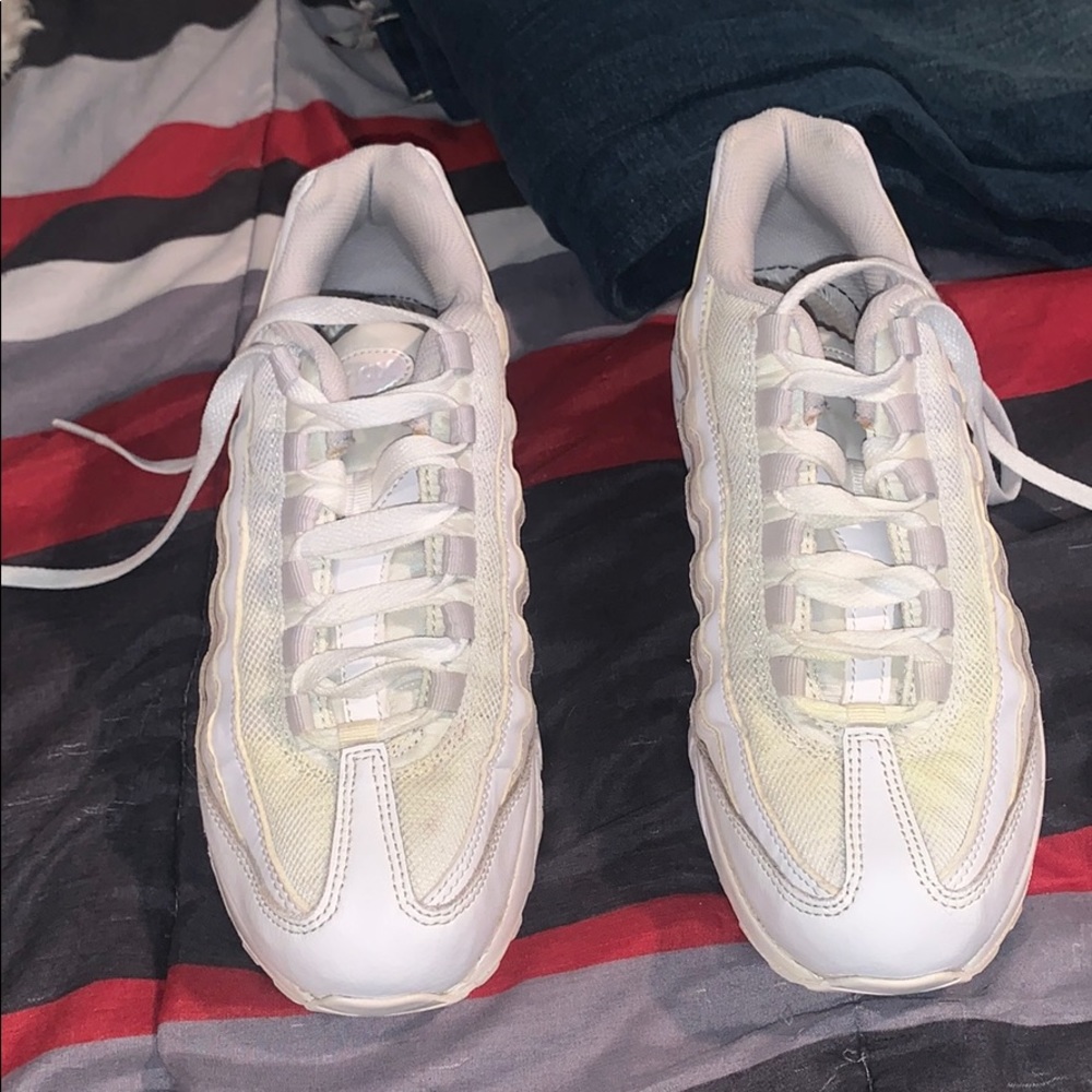 White nike air max